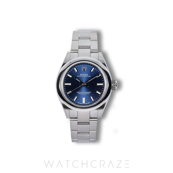 2022 ROLEX OYSTER PERPUTUAL BLUE DIAL 28MM 276200