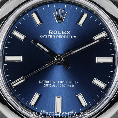 2022 ROLEX OYSTER PERPUTUAL BLUE DIAL 28MM 276200