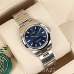 2022 ROLEX OYSTER PERPUTUAL BLUE DIAL 28MM 276200