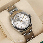 2022 ROLEX OYSTER PERPETUAL SILVER DIAL 28MM 276200