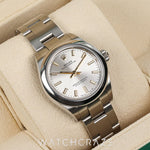 2022 ROLEX OYSTER PERTUAL SILVER DIAL 28MM 276200