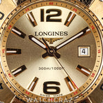2011 LONGINES HYDROCONQUEST TWO TONE GOLD AND STEEL 30MM L3.247.3.36.7