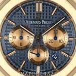 AUDEMARS PIGUET ROYAL OAK CHRONO YELLOW GOLD BLUE DIAL 41MM 26331BA.OO.1220BA.01