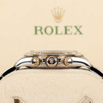 2020 ROLEX DAYTONA TWO TONE YELLOW GOLD AND STEEL BLACK DIAL 40MM 116503