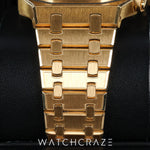 AUDEMARS PIGUET ROYAL OAK CHRONO YELLOW GOLD BLUE DIAL 41MM 26331BA.OO.1220BA.01