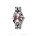 2025 ROLEX DATEJUST STEEL PINK DIAL 31MM 278240