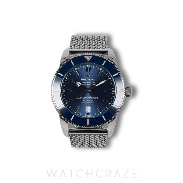 2019 BREITLING SUPERORCEAN HERITAGE II BLUE DIAL 46MM AB202016.C961.152A