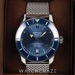 2019 BREITLING SUPERORCEAN HERITAGE II BLUE DIAL 46MM AB202016.C961.152A