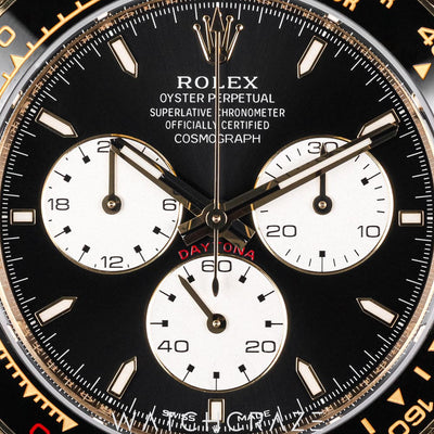 2025 ROLEX COSMOGRAPH DAYTONA YELLOW GOLD BLACK DIAL 'LE MANS' 40MM 126528LN