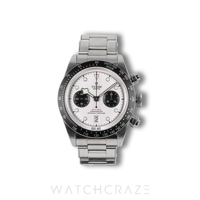2023 TUDOR BLACK BAY CHRONO WHITE DIAL 41MM 79360N
