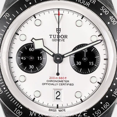 2023 TUDOR BLACK BAY CHRONO WHITE DIAL 41MM 79360N