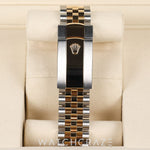 2026 ROLEX DATEJUST TWO TONE YELLOW GOLD AND STEEL MOTHER OF PEARL DIAMOND MARKERS 36MM 126283RBR