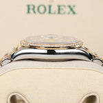 2026 ROLEX DATEJUST TWO TONE YELLOW GOLD AND STEEL MOTHER OF PEARL DIAMOND MARKERS 36MM 126283RBR