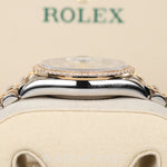 2026 ROLEX DATEJUST TWO TONE YELLOW GOLD AND STEEL MOTHER OF PEARL DIAMOND MARKERS 36MM 126283RBR