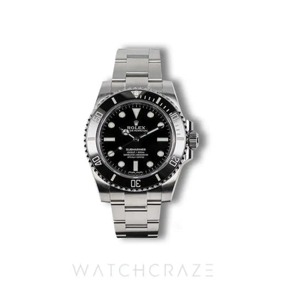 2019 ROLEX SUBMARINER NO DATE 40MM 114060