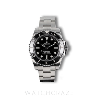 2019 ROLEX SUBMARINER NO DATE 40MM 114060