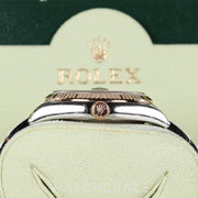 2015 ROLEX DATEJUST ROMAN BLACK DIAL 36MM 116231