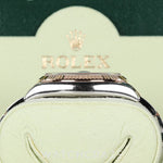 2015 ROLEX DATEJUST ROMAN BLACK DIAL 36MM 116231