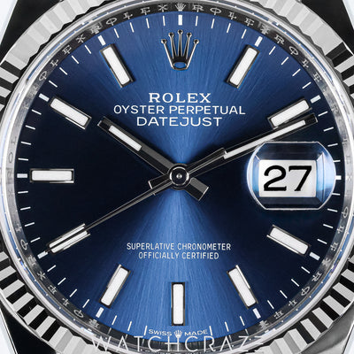 2023 ROLEX DATEJUST BLUE DIAL 36MM 126234