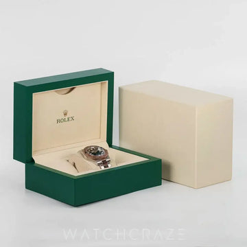2021 ROLEX GMT-MASTER II TWO TONE ROSE GOLD AND STEEL 'ROOT BEER' 40MM 126711CHNR