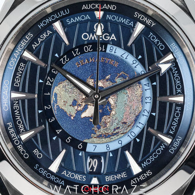 2022 OMEGA SEAMASTER AQUA TERRA SUMMER BLUE DIAL 43MM 220.12.43.22.03.001