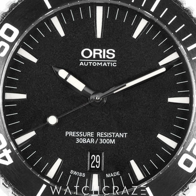 ORIS AQUIS DATE BLACK DIAL 41.5 MM 400.7769.4154.RS
