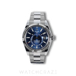 2021 ROLEX SKY-DWELLER BLUE DIAL 42MM 326934