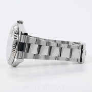 2008 ROLEX DATEJUST II SILVER DIAL 41MM 116334