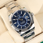 2021 ROLEX SKY-DWELLER BLUE DIAL 42MM 326934