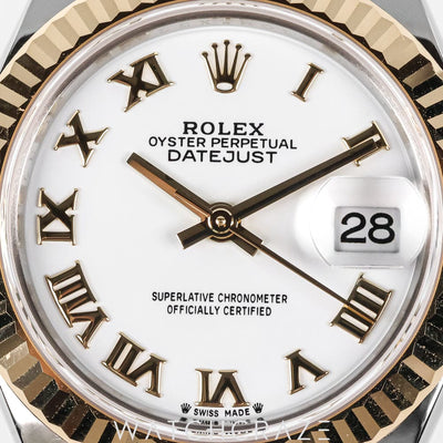 2024 ROLEX LADY DATE JUST TWO TONE YELLOW GOLD AND STEEL 28MM 279173