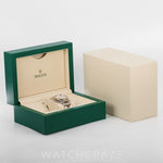 2024 ROLEX DATEJUST TWO TONE YELLOW GOLD AND STEEL WHITE ROMAN NUMERAL DIAL 36MM 126233