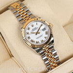 2024 ROLEX LADY DATE JUST TWO TONE YELLOW GOLD AND STEEL 28MM 279173