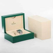 2021 ROLEX OYSTER PERPETUAL GREEN DIAL 41MM 124300