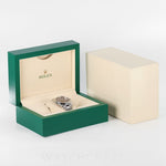 2022 ROLEX DATEJUST SMOOTH BEZEL RHODIUM DIAL 41MM 126300