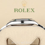 2022 ROLEX DATEJUST SMOOTH BEZEL RHODIUM DIAL 41MM 126300
