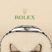 2022 ROLEX DATEJUST 41MM MINT GREEN DIAL SMOOTH BEZEL 126300
