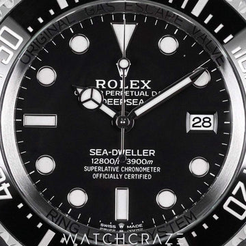 2022 ROLEX DEEPSEA BLACK DIAL 44MM 136660