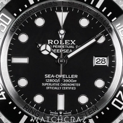 2022 ROLEX DEEPSEA BLACK DIAL 44MM 136660