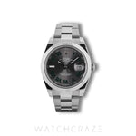 2025 ROLEX DATEJUST WIMBLEDON OYSTER SMOOTH BRACELET 41MM 126300