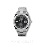 2024 ROLEX DATEJUST WIMBLEDON DIAL 41MM 126300