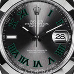 2024 ROLEX DATEJUST WIMBLEDON DIAL 41MM 126300