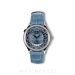 2021 PATEK PHILIPPE WORLD TIME COMPLICATIONS BLUE DIAL 36MM 7130G-016