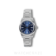 2022 ROLEX OYSTER PERPETUAL BLUE DIAL 34MM 124200