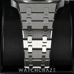 AUDEMARS PIGUET ROYAL OAK SELFWINDING STAINLESS STEEL BLUE DIAL 41MM 15500ST.OO.1220ST.01