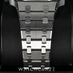 AUDEMARS PIGUET ROYAL OAK SELFWINDING STAINLESS STEEL BLUE DIAL 41MM 15500ST.OO.1220ST.01