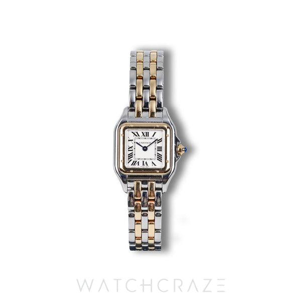2024 CARTIER PANTHERE TWO TONE YELLOW GOLD AND STEEL W2PN0006