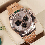2022 ROLEX COSMOGRAPH DAYTONA ROSE GOLD SUNDUST DIAL 40MM 116505