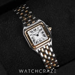 2024 CARTIER PANTHERE TWO TONE YELLOW GOLD AND STEEL W2PN0006