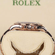 2022 ROLEX COSMOGRAPH DAYTONA ROSE GOLD SUNDUST DIAL 40MM 116505