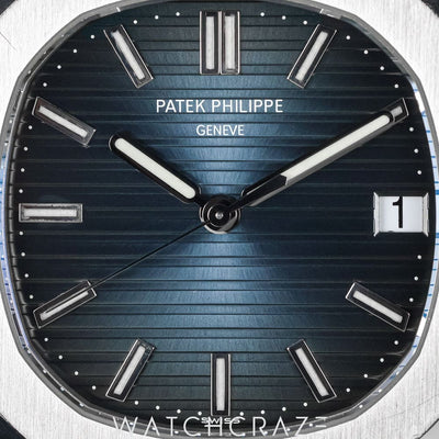 2014 PATEK PHILIPPE NAUTILUS BLUE DIAL 40MM 5711/1A-010